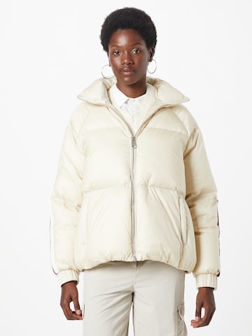 TOMMY HILFIGER Between-season jacket in Beige: front