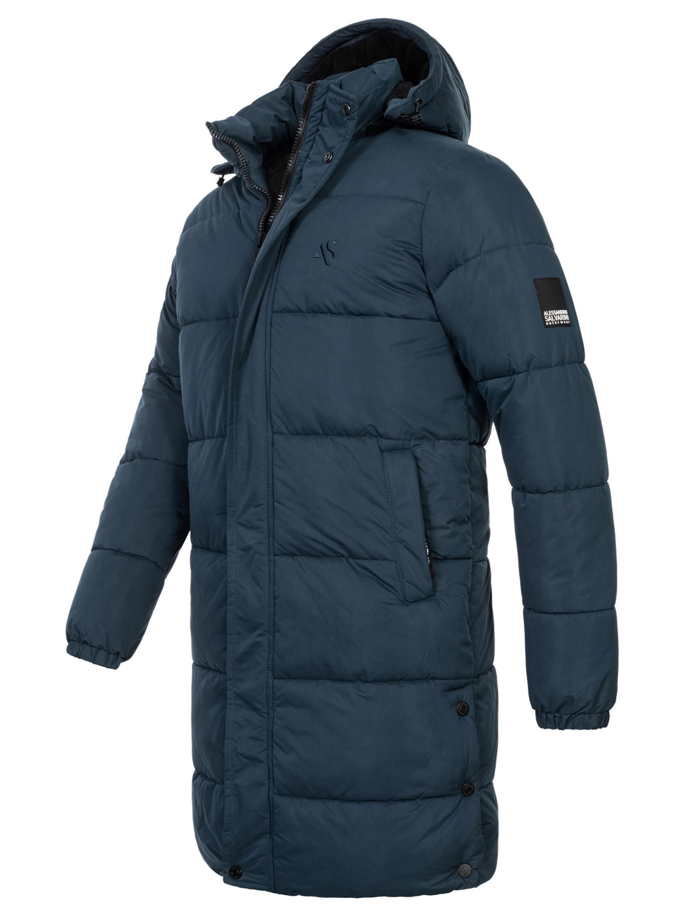 Alessandro Salvarini Winterparka 'AS425' in Blauw