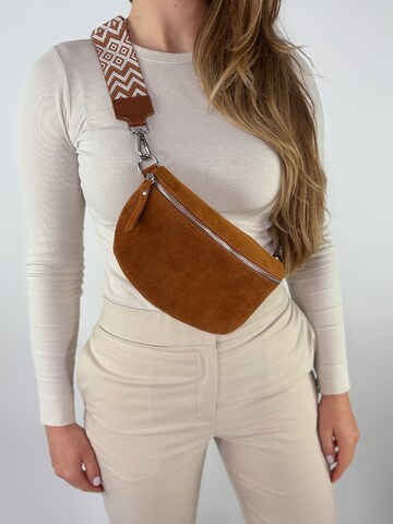lePelou Belt bag 'NOA medium' in Brown