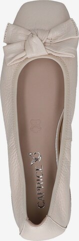 CAPRICE Ballet Flats in Beige