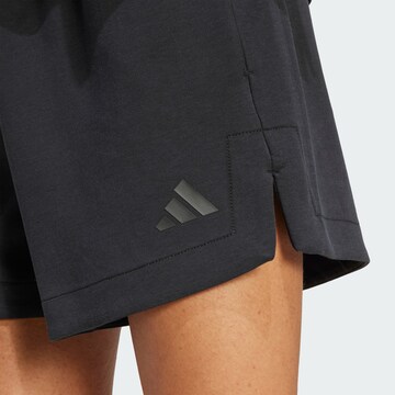 ADIDAS SPORTSWEAR Свободный крой Спортивные штаны 'All Szn' в Черный