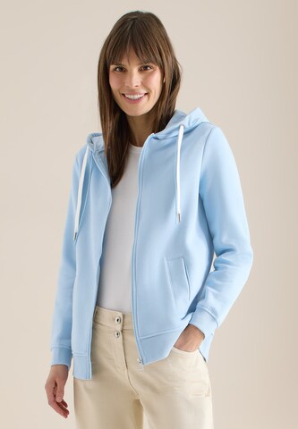 CECIL Sweatjacke in Blau: Vorderseite