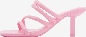 Bershka Pantofle – pink