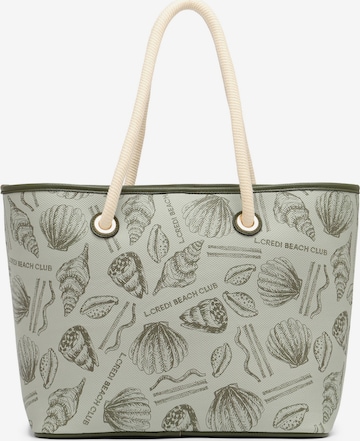 L.CREDI Shopper 'Kezia' in Green: front