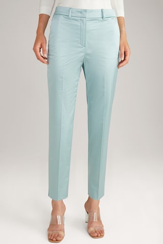 Coupe slim Pantalon à plis JOOP! en vert : devant