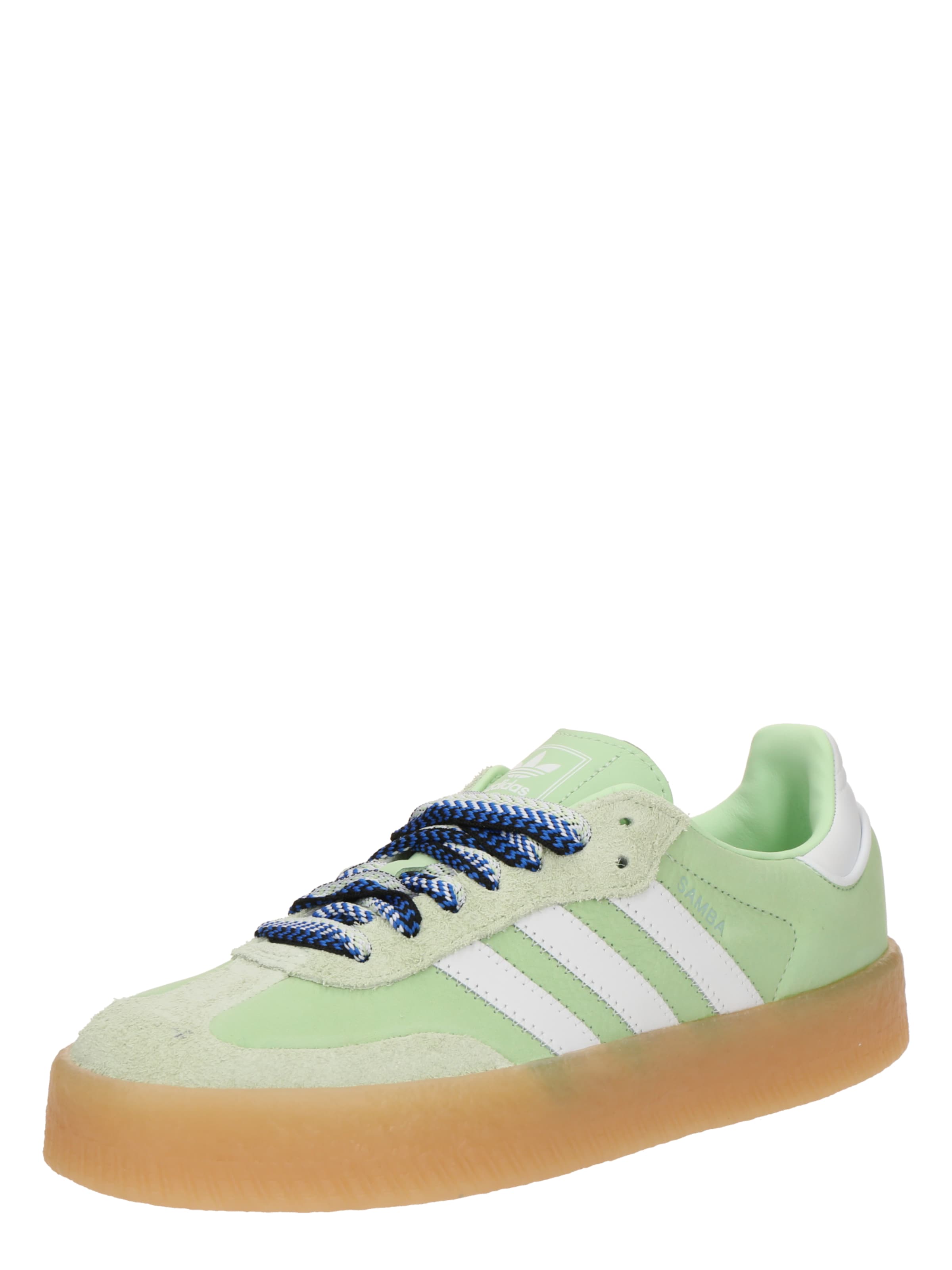 ADIDAS ORIGINALS - Sapatilhas baixas 'SAMBAE' em verde: frente