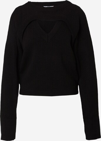 Pull-over 'Devona' mbym en noir : devant