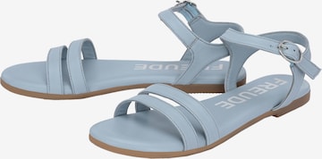 FREUDE Strap Sandals 'Asti' in Blue