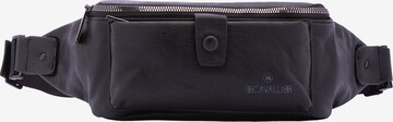 Marsupio 'Marsupio B Cavalli uomo poliestere con zip e tasche' di B. Cavalli in nero: frontale