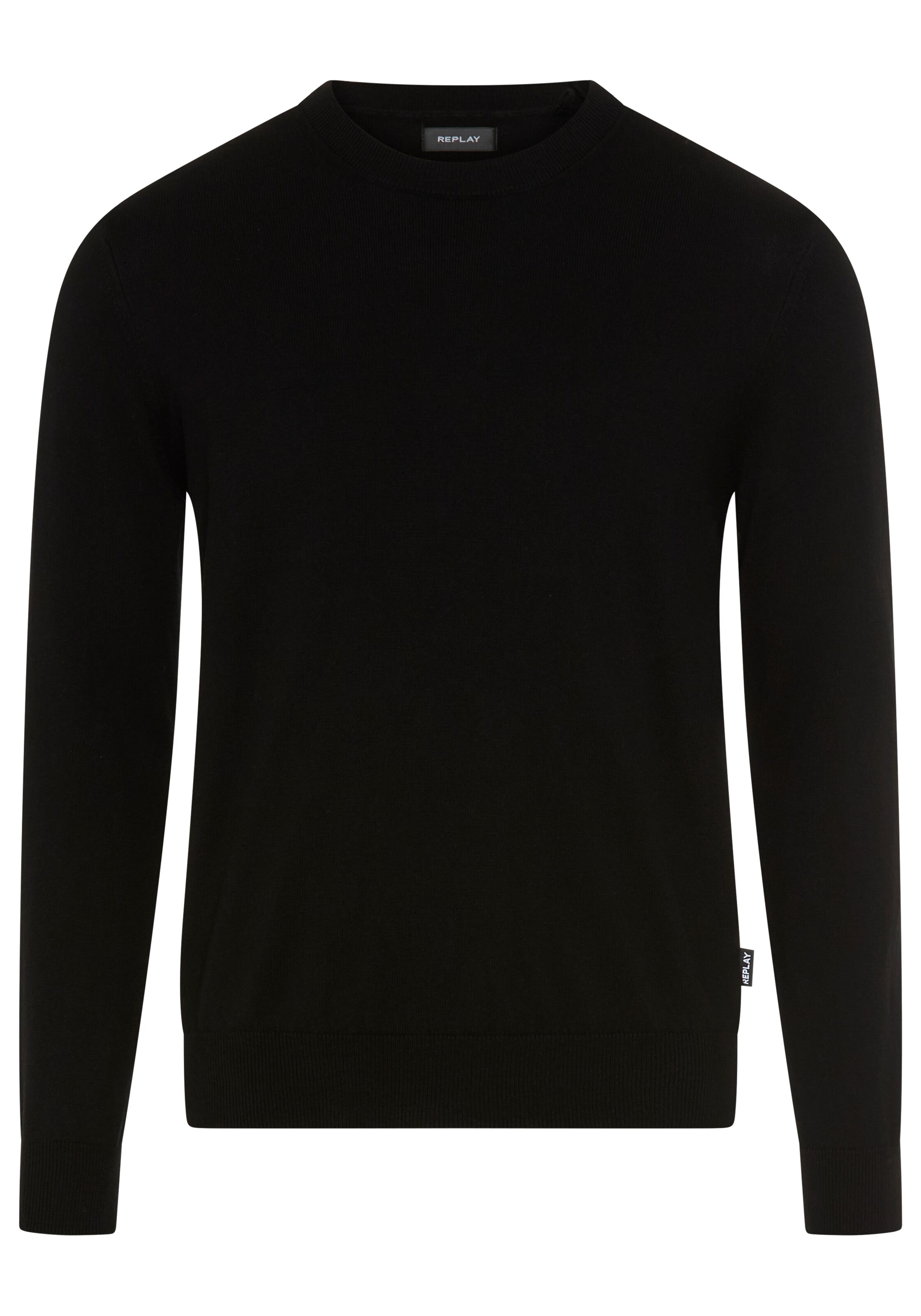 REPLAY Sweater in Black: front