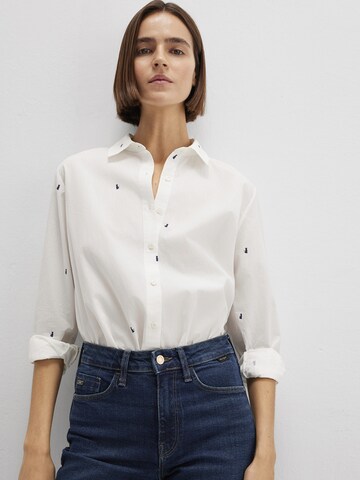 Mavi Blouse in White