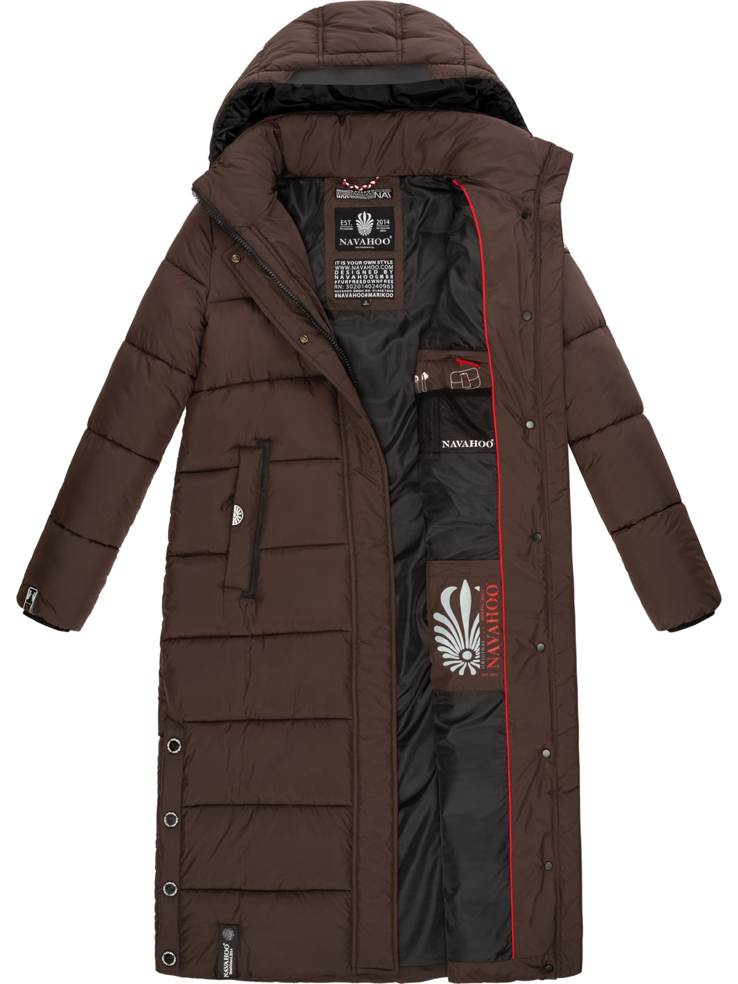 Manteau d’hiver 'Isalie' NAVAHOO en marron