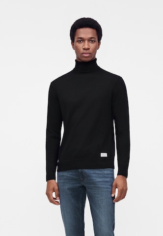 Pull-over 'Andre' Pepe Jeans en noir : devant
