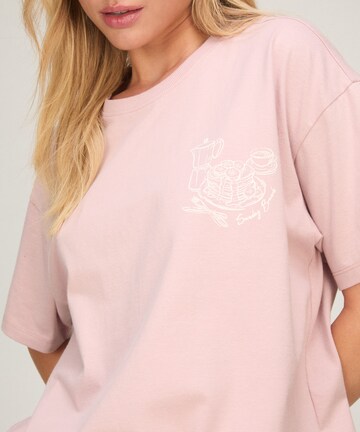 Hunkemöller Korte pyjama in Roze