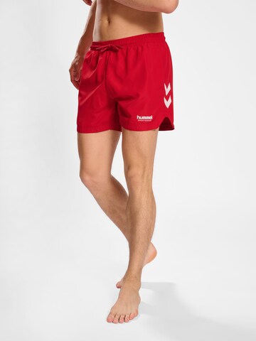 Hummel Swimming Trunks 'Lgc Ned' in Red: front
