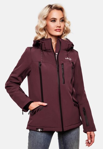 MARIKOO Outdoorjacke in Rot: predná strana