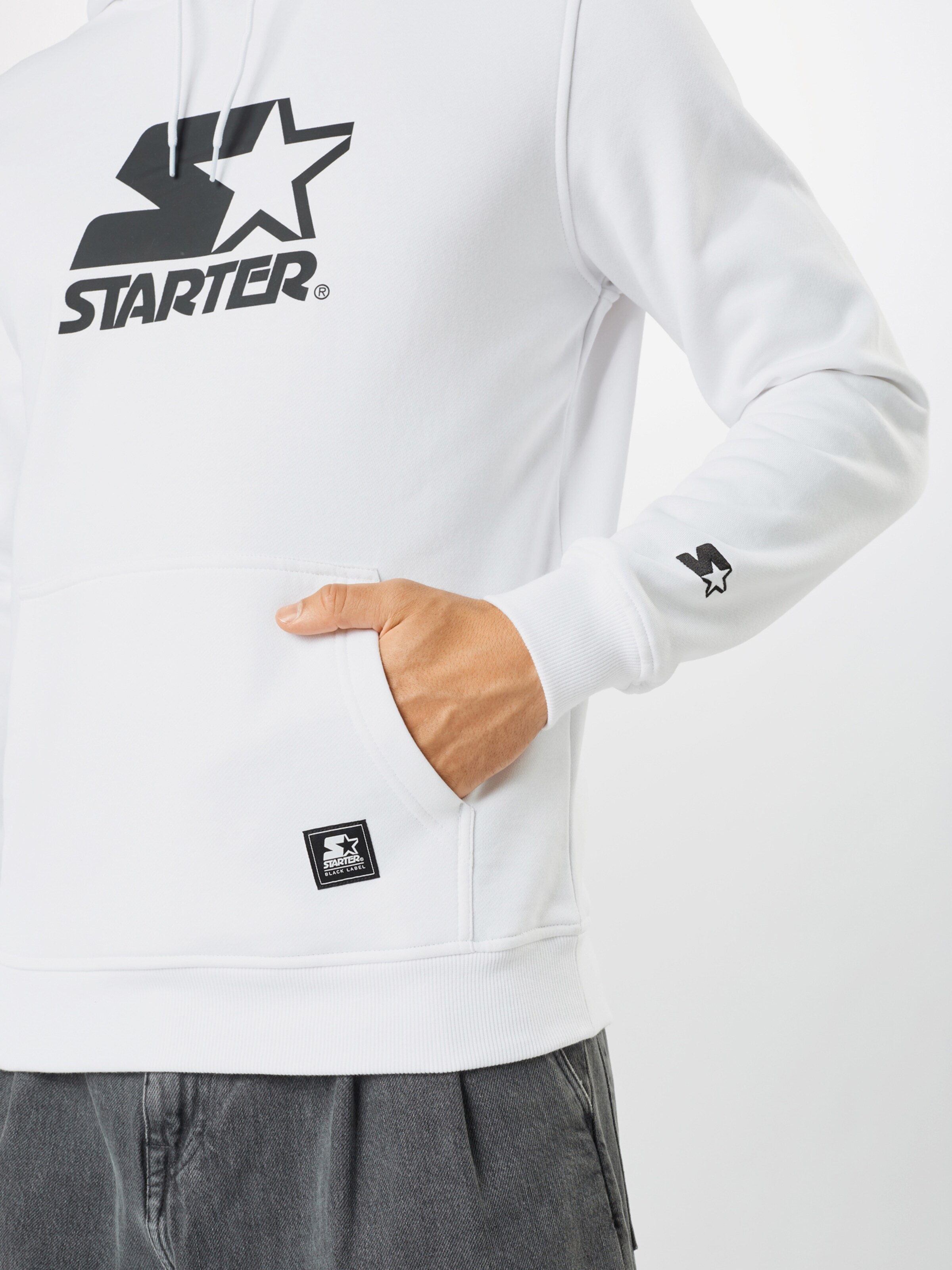 Vêtements Sweat-shirt Starter Black Label en Blanc 