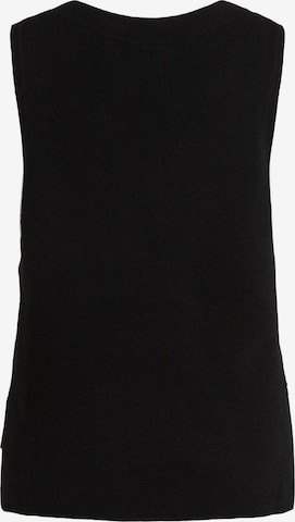 VILA Knitted vest 'Ril' in Black