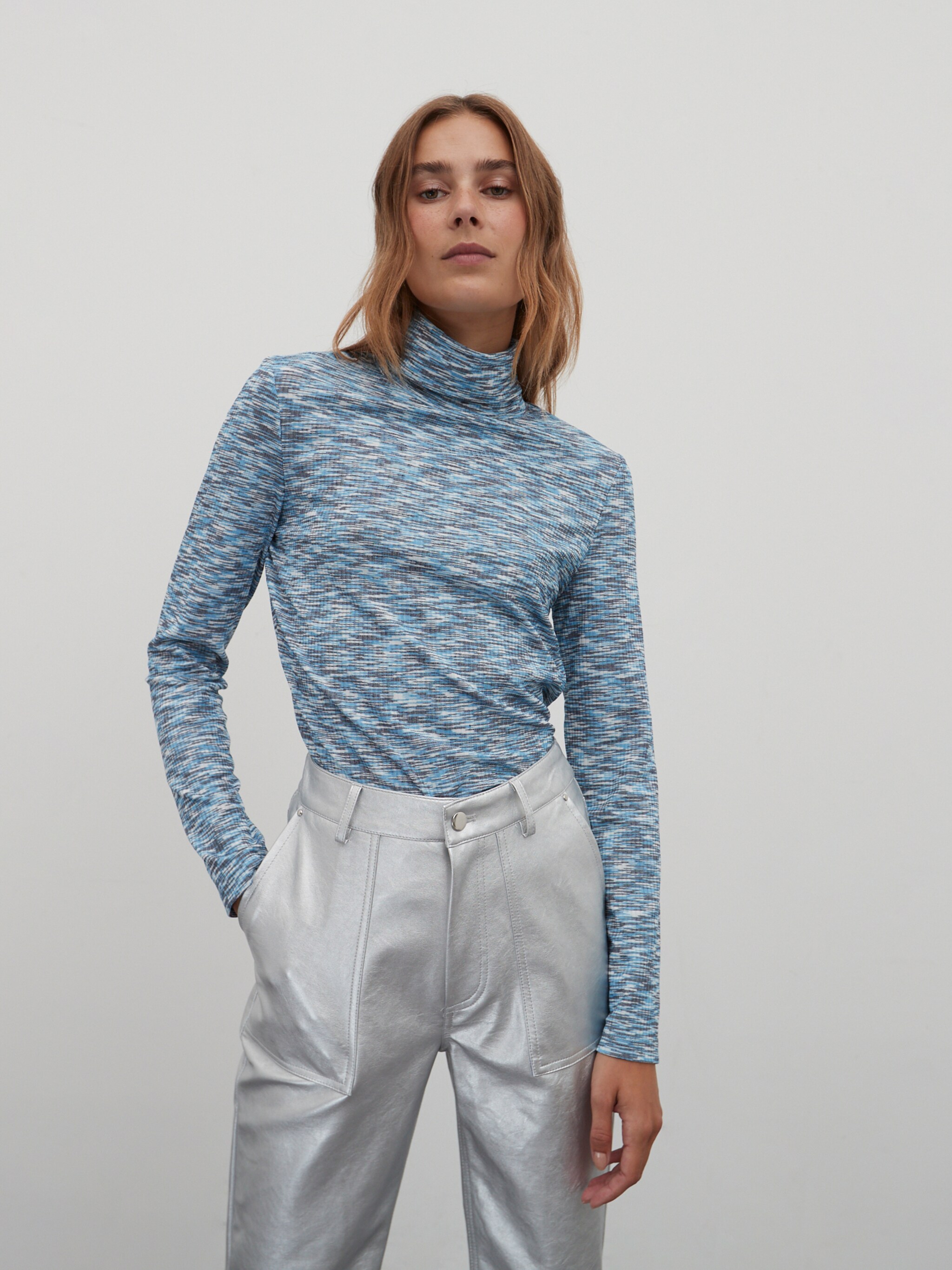 EDITED Producten Shirt 'Alicia' Blauw