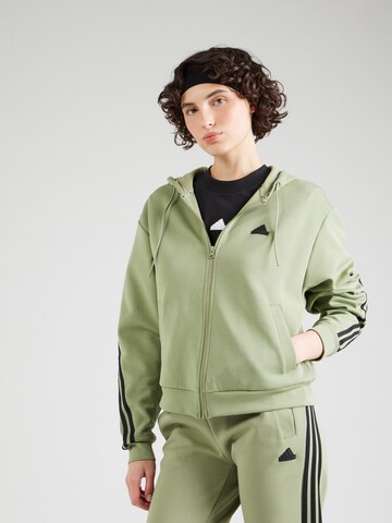 Veste de survêtement ADIDAS SPORTSWEAR en vert