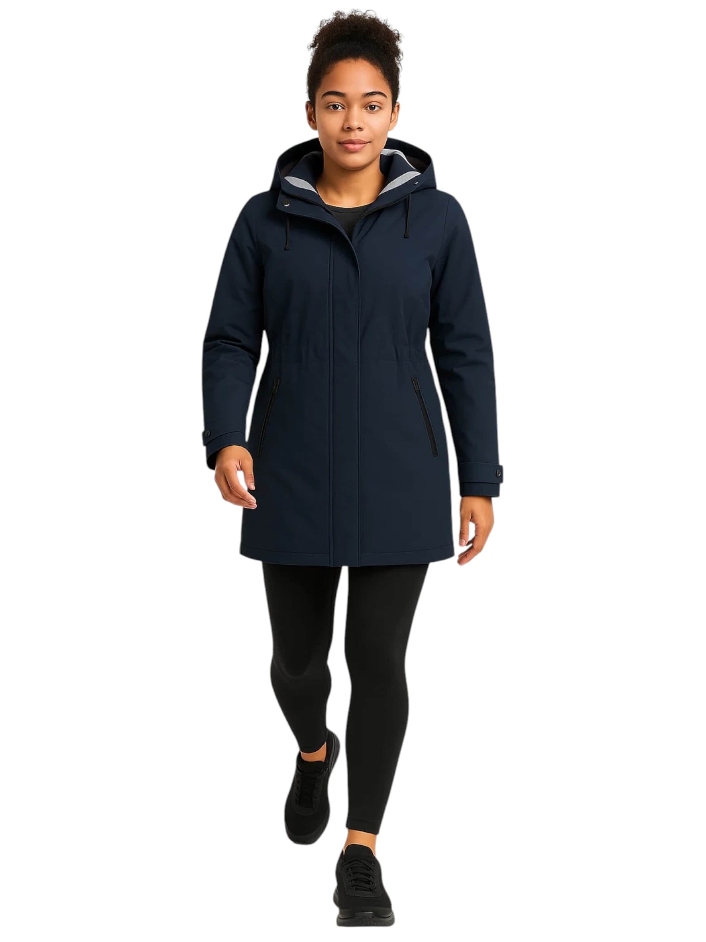 LPO Přechodová parka 'Outdoorparka Insa Damen Winterjacke, Funktionsjacke' – modrá