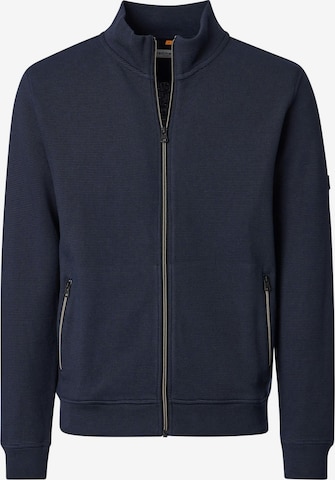 redmond Sweatjacke 'Basic' in Blau: Vorderseite