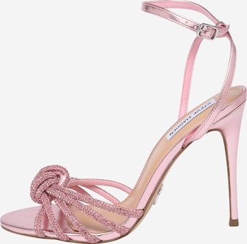 STEVE MADDEN Páskové sandály 'Bedazzle' – pink