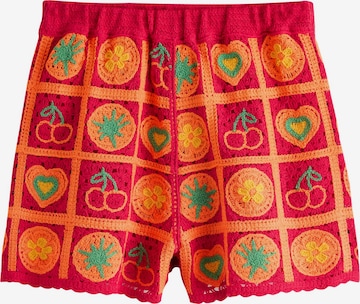 Pantalon Next en rouge : devant