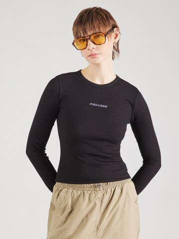 Pegador Shirt 'NINA' in Schwarz: Vorderseite
