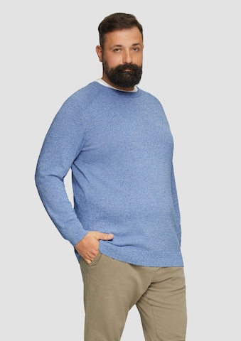 s.Oliver Pullover in Blau: Vorderseite