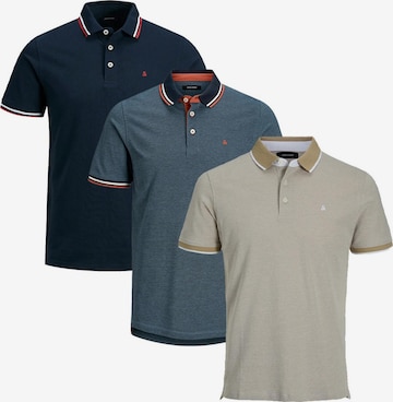 JACK & JONES Shirt 'Paulos - Slim Fit' in Blauw: voorkant