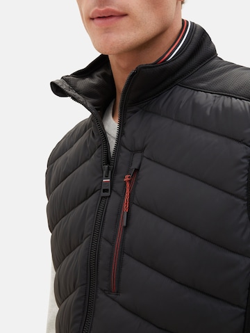 Gilet TOM TAILOR en noir