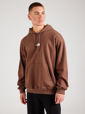 Bluză de molton 'ZUMU' de la THE NORTH FACE pe maro: față