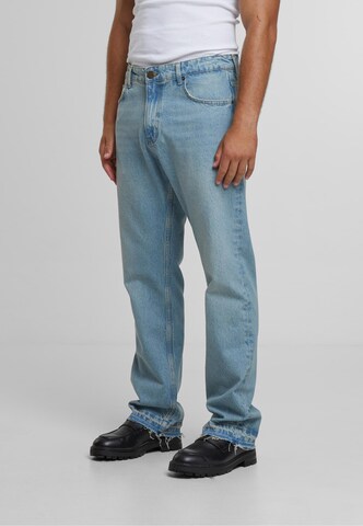 2Y Studios Wide leg Jeans 'Arun Open Hem' in Blauw