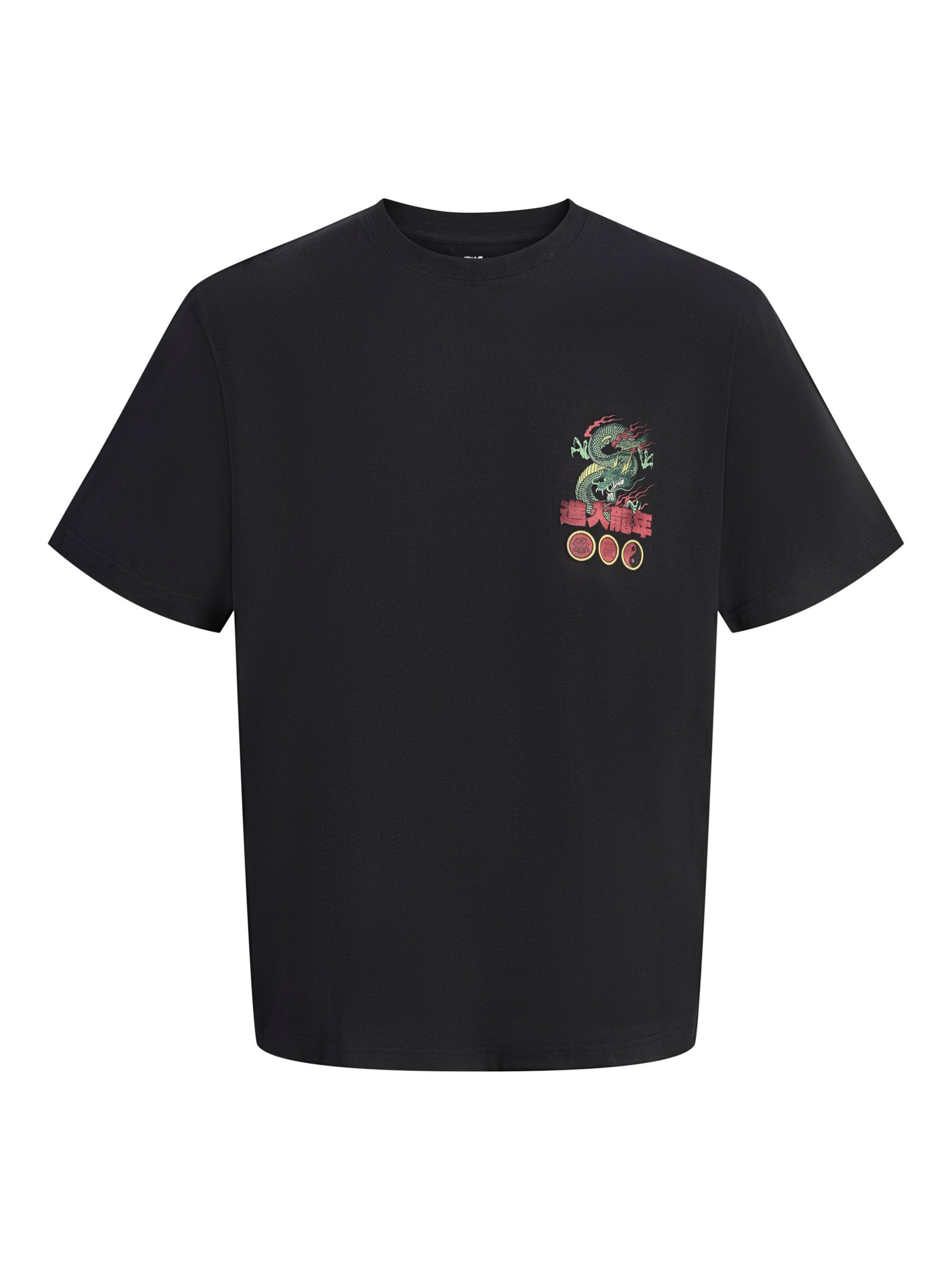 JACK & JONES Shirt in Zwart: voorkant