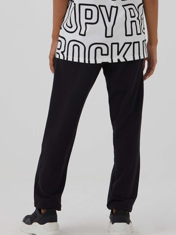 Rockupy Regular Sporthose 'Ike'‌ in Schwarz