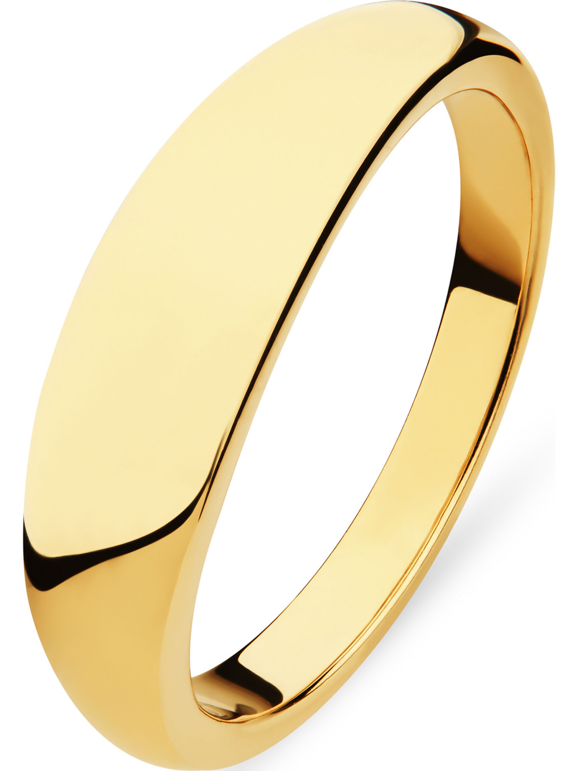 CHRIST Ring in Gold: front