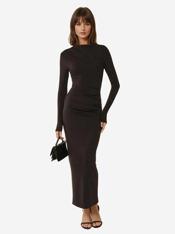 Hiccup Kleid in Schwarz: Vorderseite