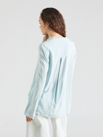 QS Bluse in Blau