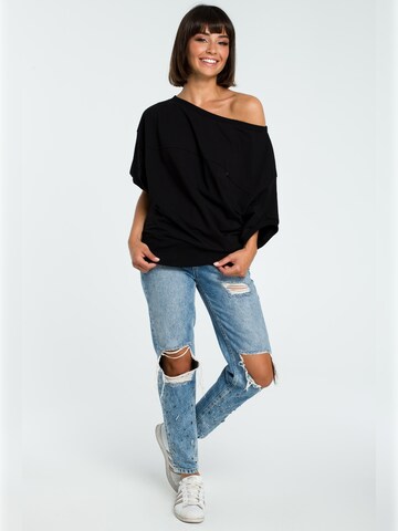 BeWear - Blusa 'B079 ' en negro