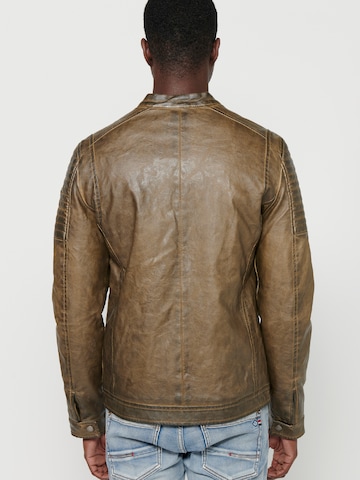 KOROSHI Prehodna jakna | rjava barva