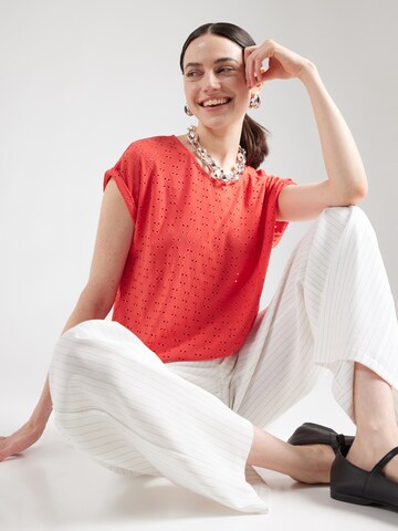 ZABAIONE - Camiseta 'Ru44th' en naranja: frente
