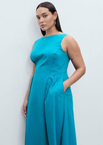 MANGO Kleid in Blau