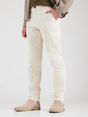 Slimfit Pantaloni chino 'SLH175-MILES' di SELECTED HOMME in beige: frontale