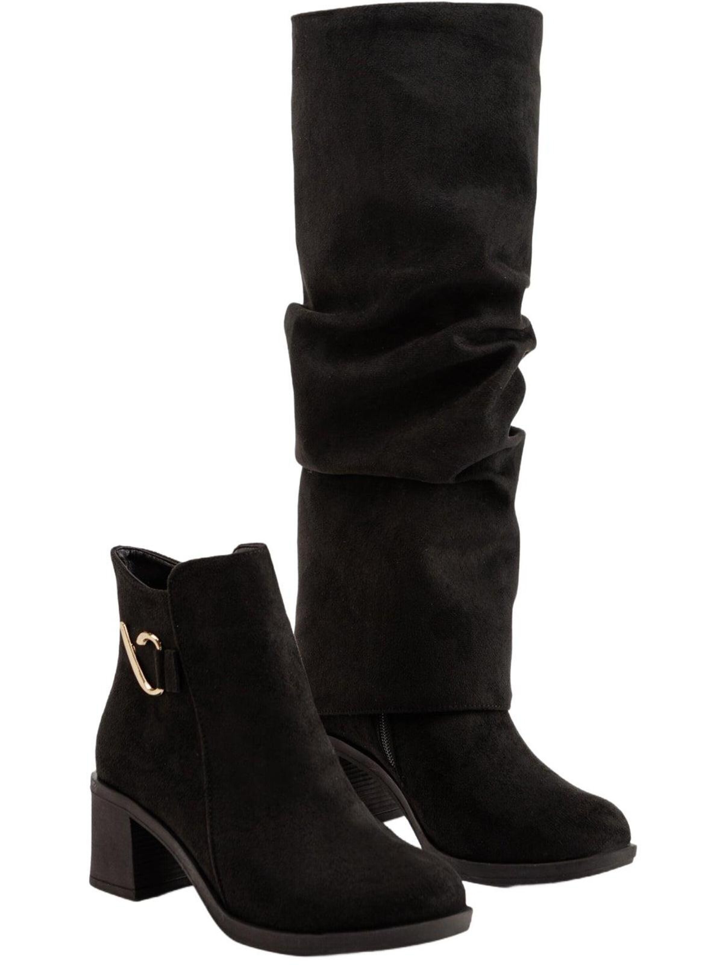 Limoya Boots 'Natalia' in Black: front