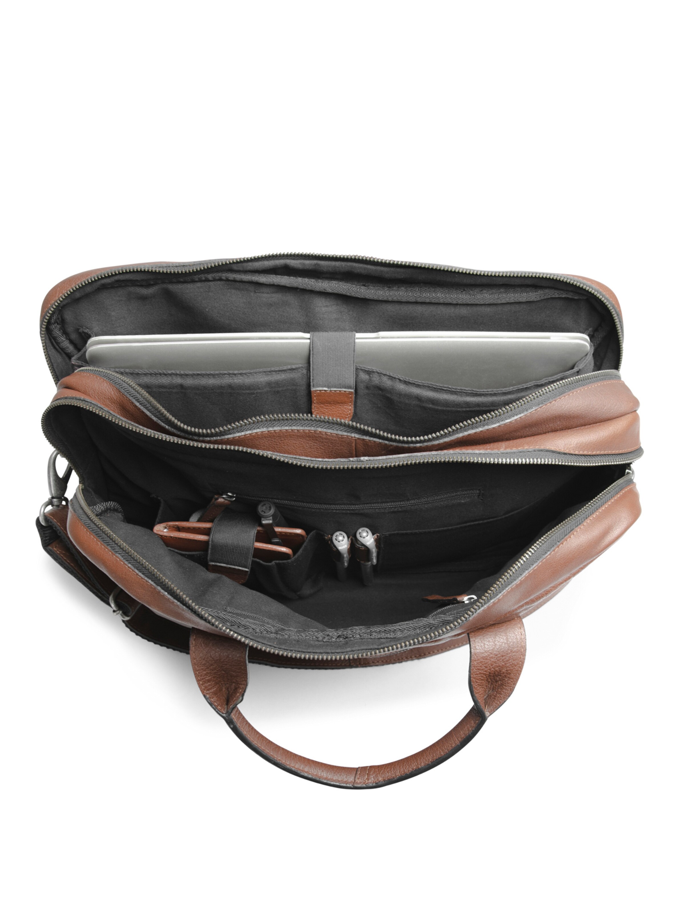 still Nordic Document Bag 'Clean' in Brown