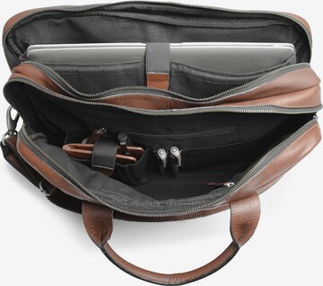 still Nordic Document Bag 'Clean Brief 2 room 15"' in Brown