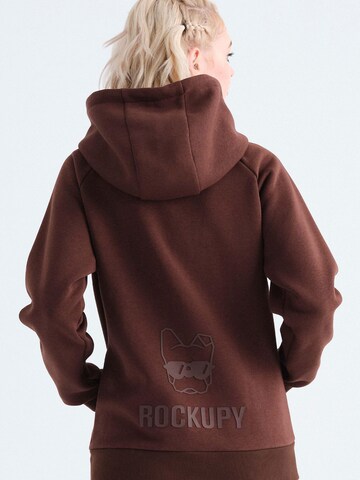 Rockupy Sweatshirt 'Chris' in Brown