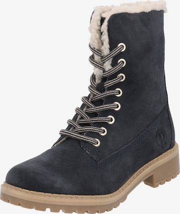 Palado Lace-Up Ankle Boots 'Olib' in Blue: front