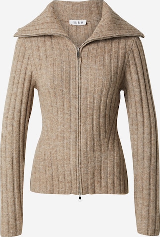 EDITED Neuletakki 'Lillie Wool' värissä beige: etupuoli